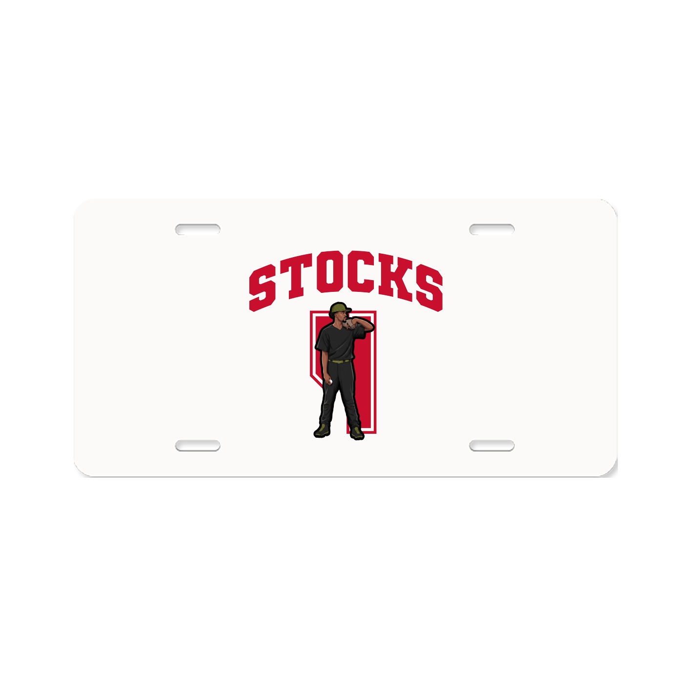 License Plate — Number in Classic