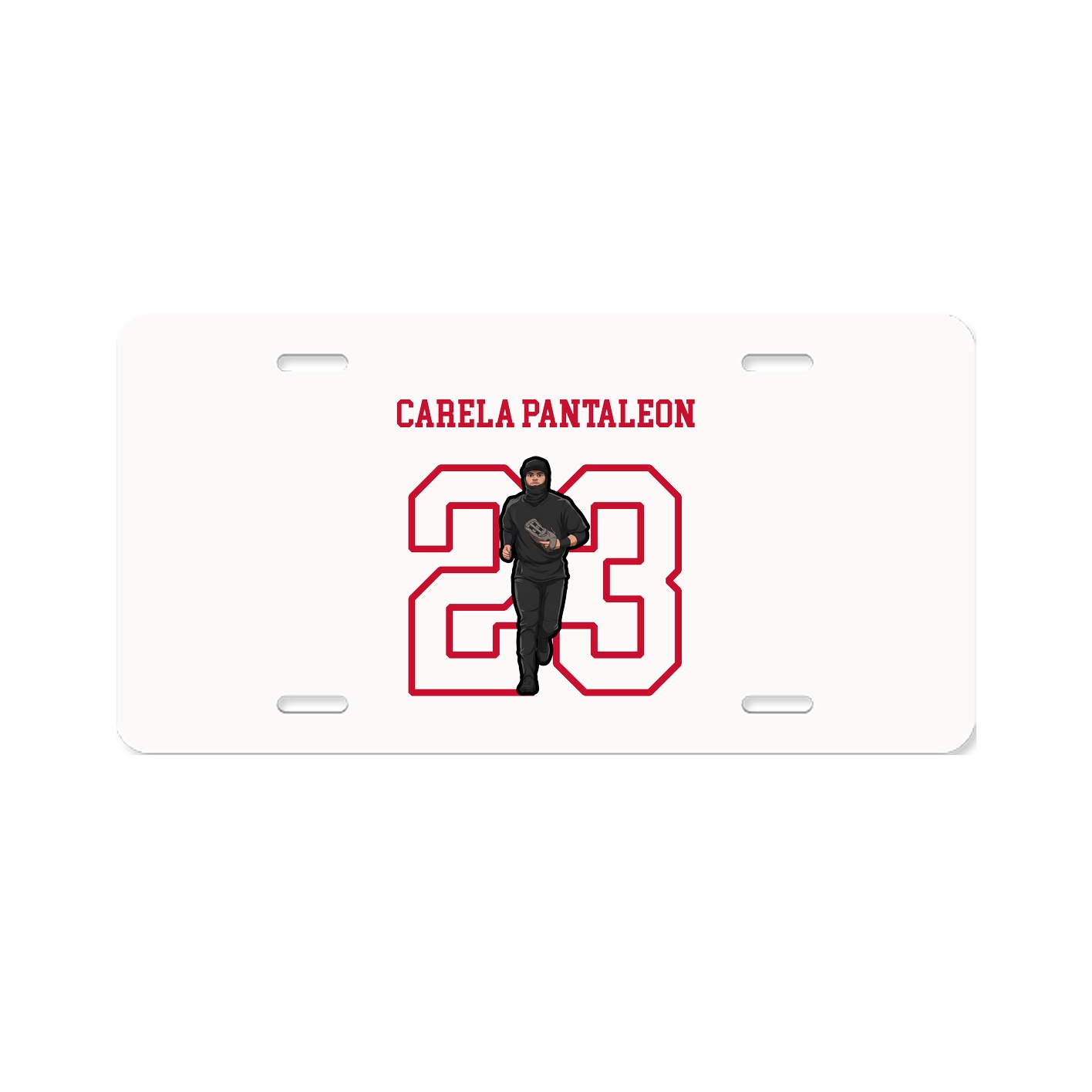 License Plate — Shirsey in Classic