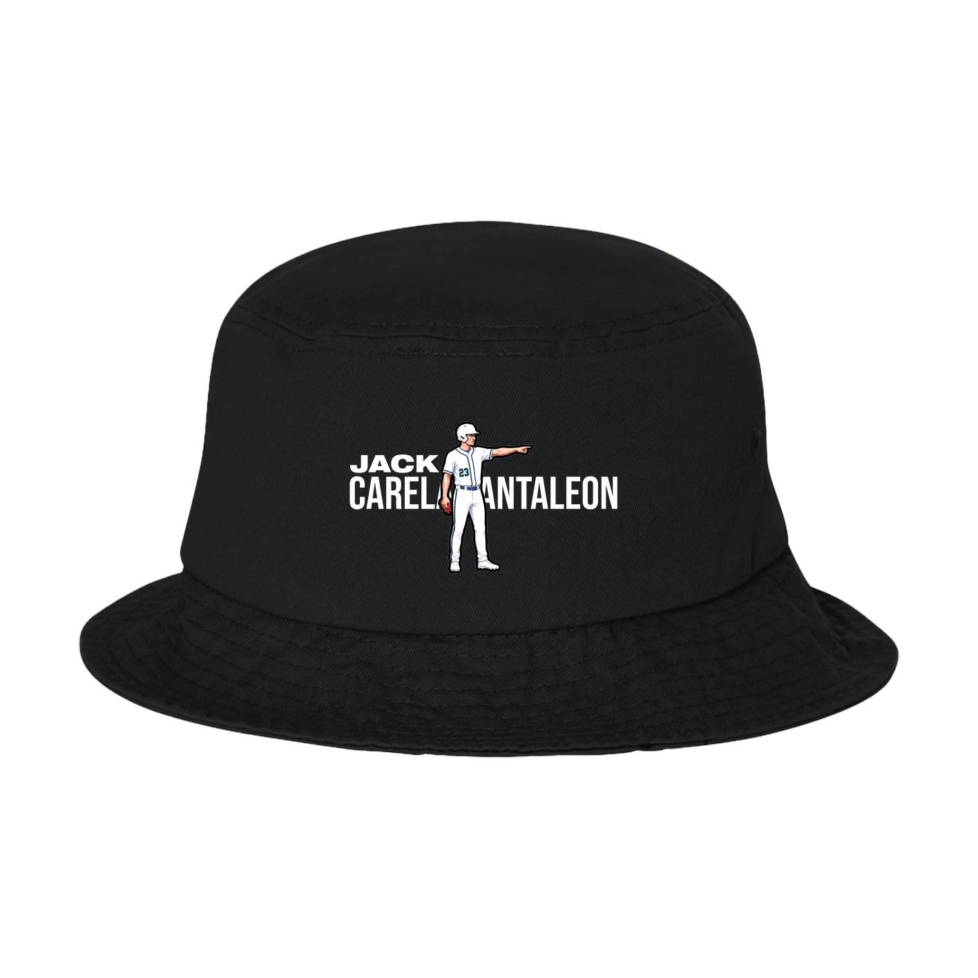 Bucket Cap — Player Name in Black