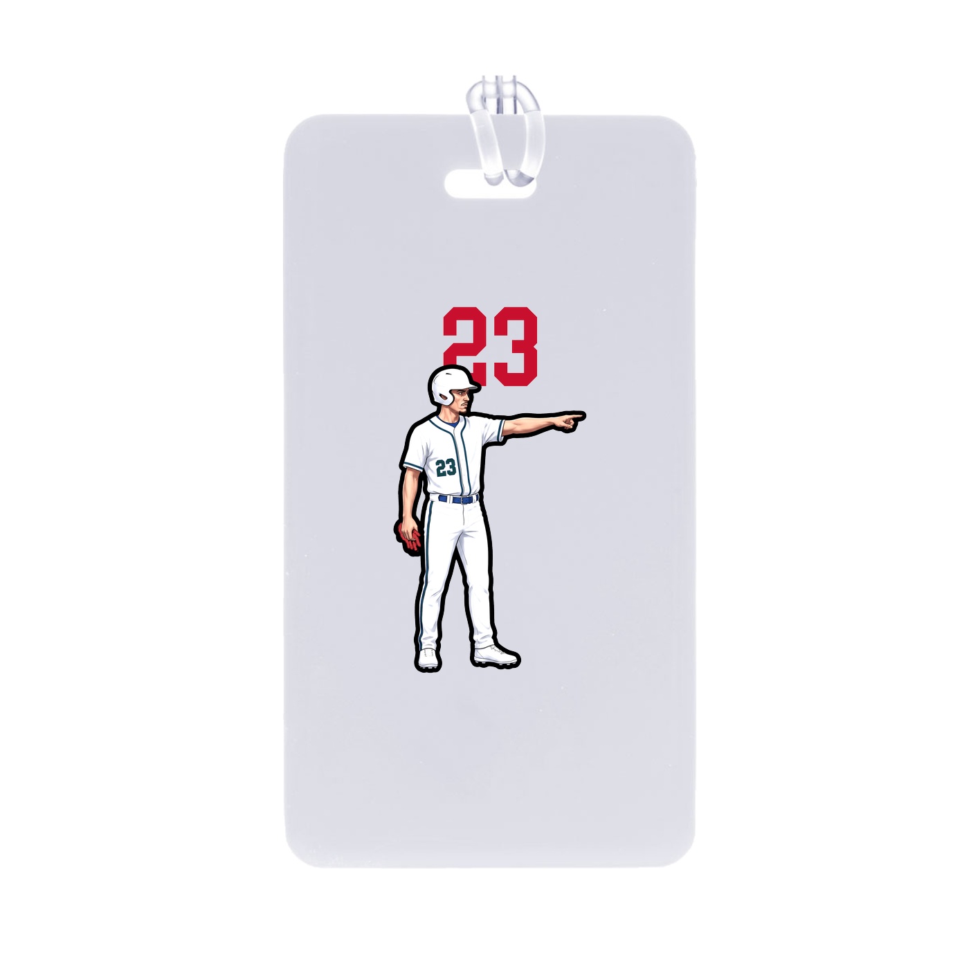 Bag Tag — Number Top in Classic
