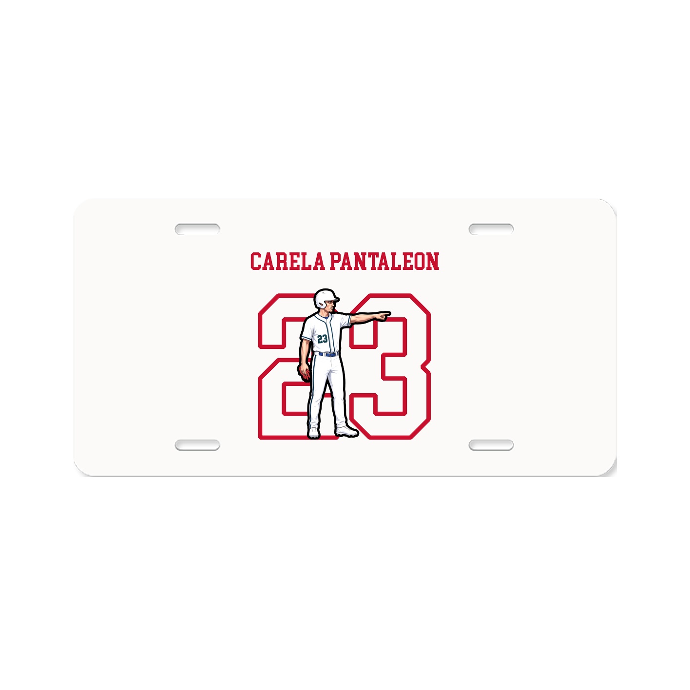 License Plate — Shirsey in Classic