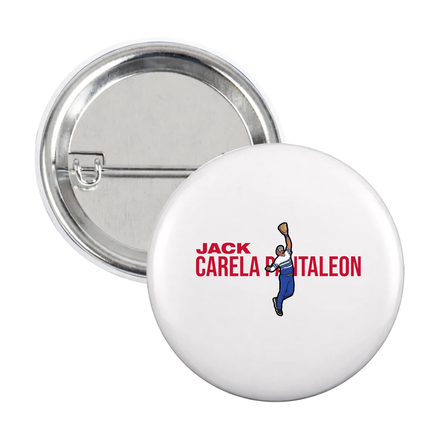 Game Day Button — Player Name in White