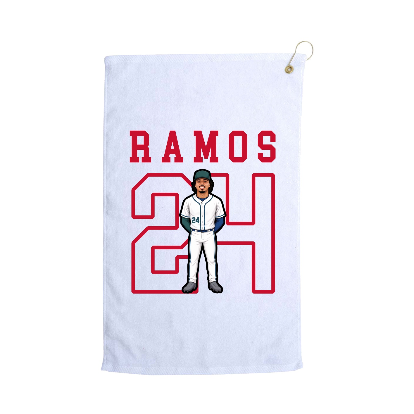Golf Towel — Shirsey in White