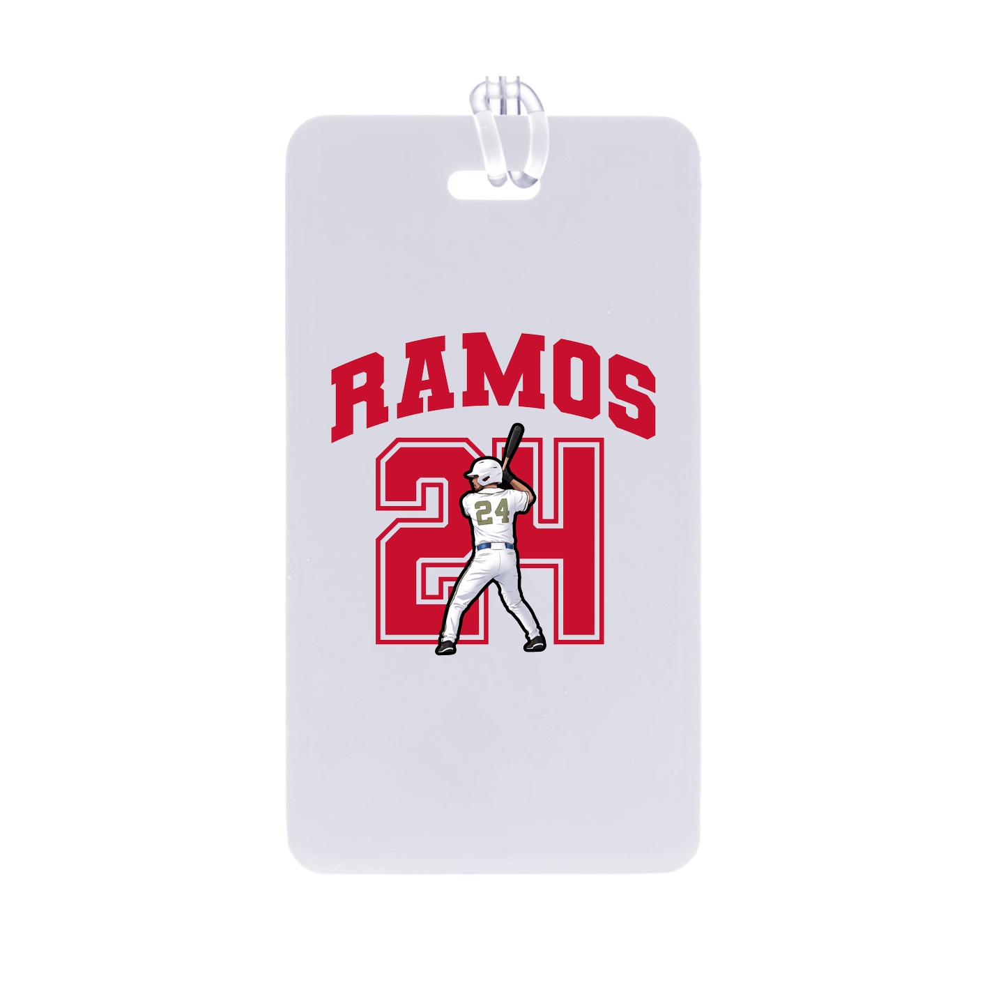 Bag Tag — Number in Classic