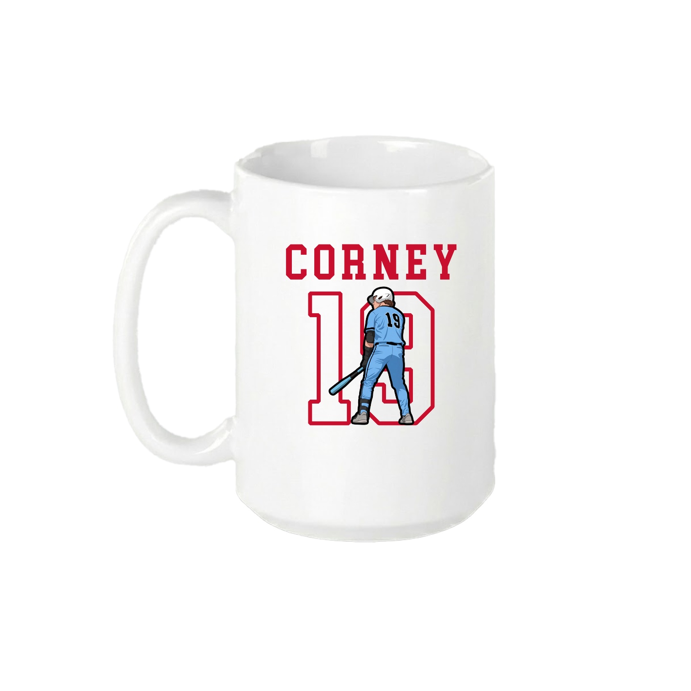15oz Coffee Mug — Shirsey in White