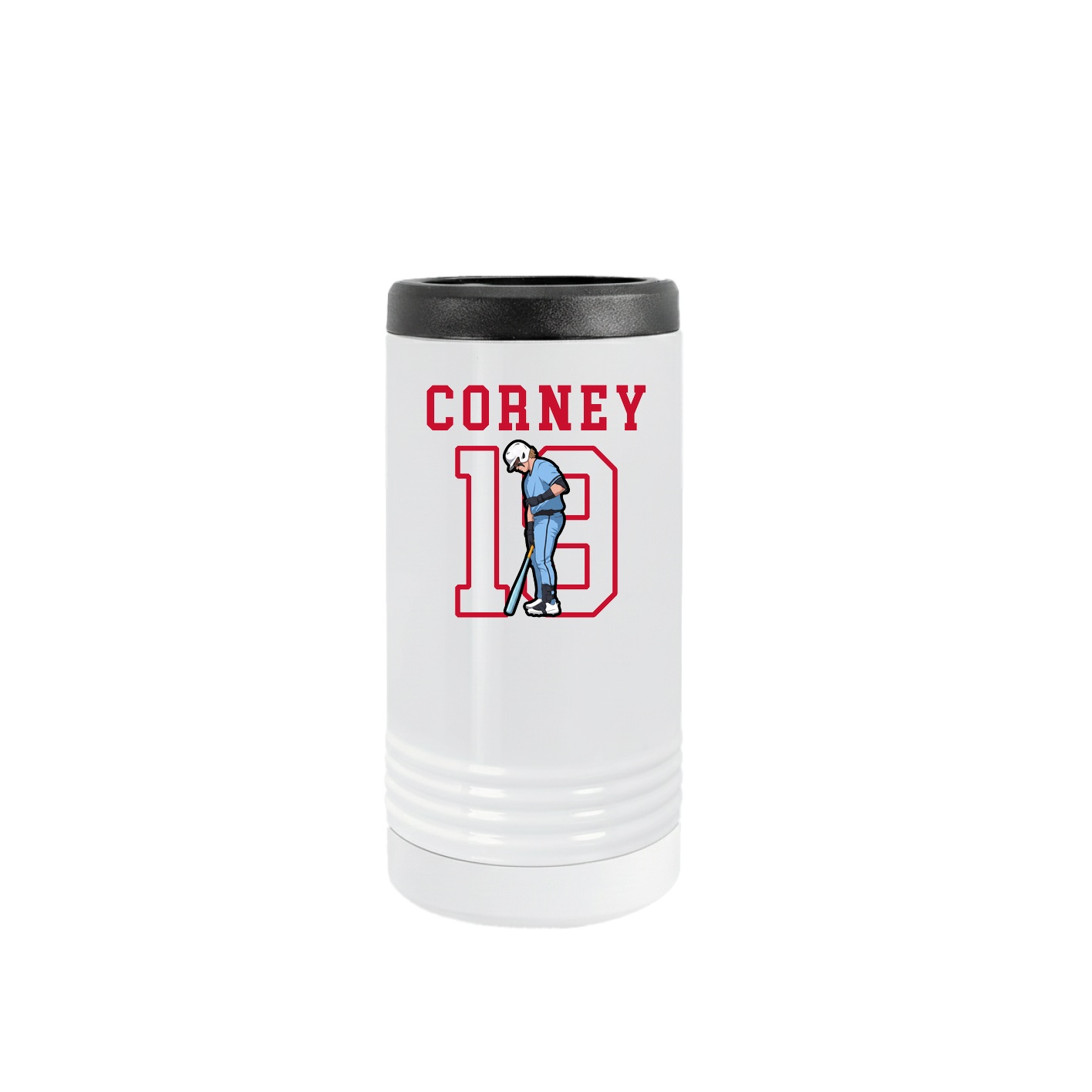 Slim Beverage Holder — Shirsey in White