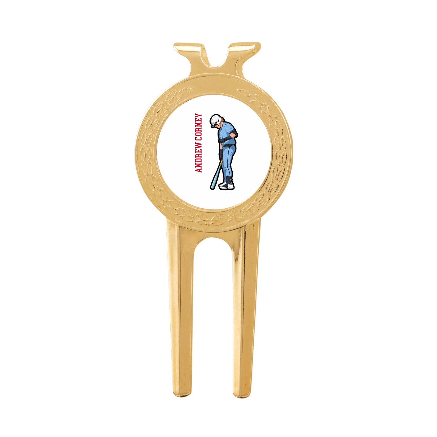 Divot Tool with Ball Marker — Name Vertical in Classic