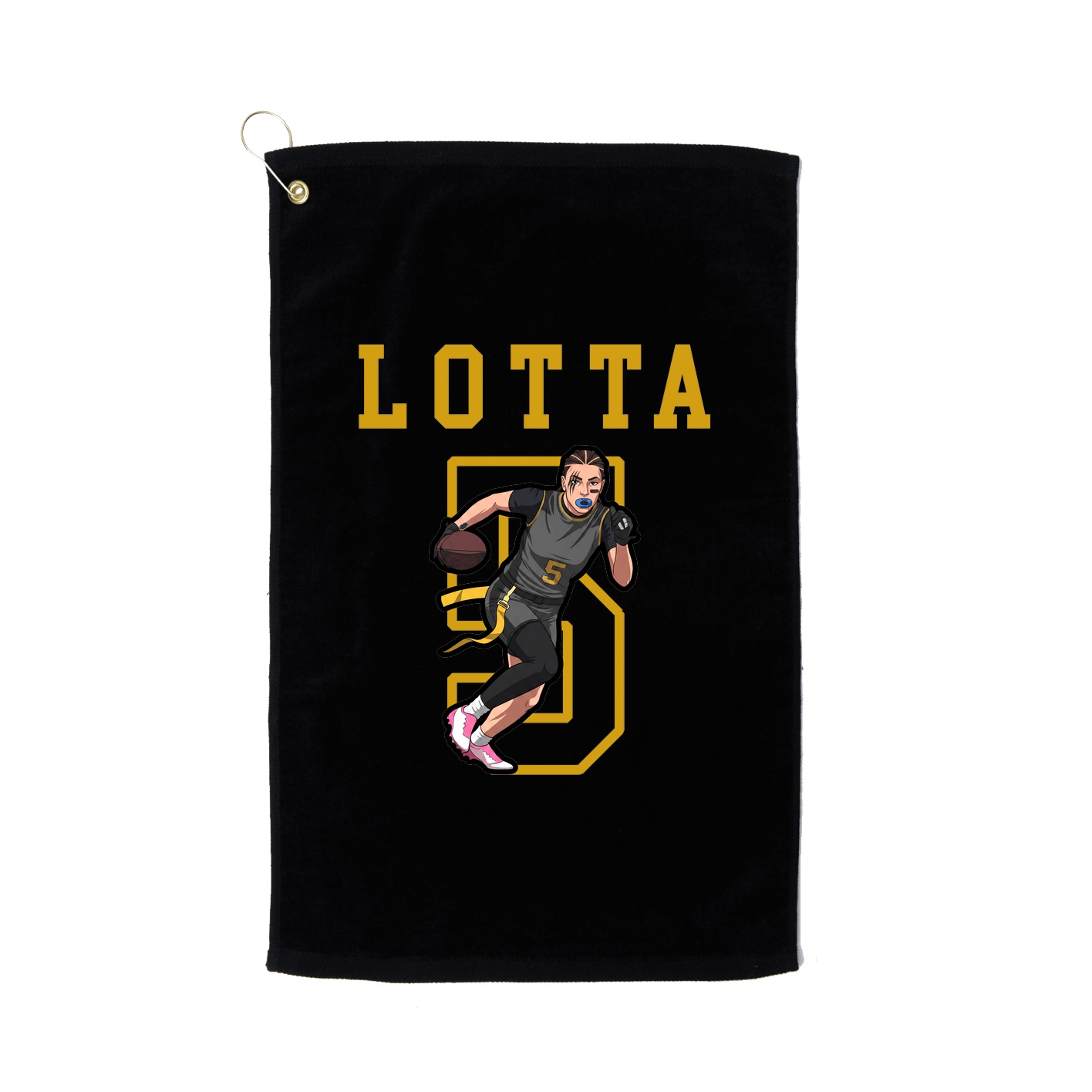 Golf Towel — Shirsey in Black