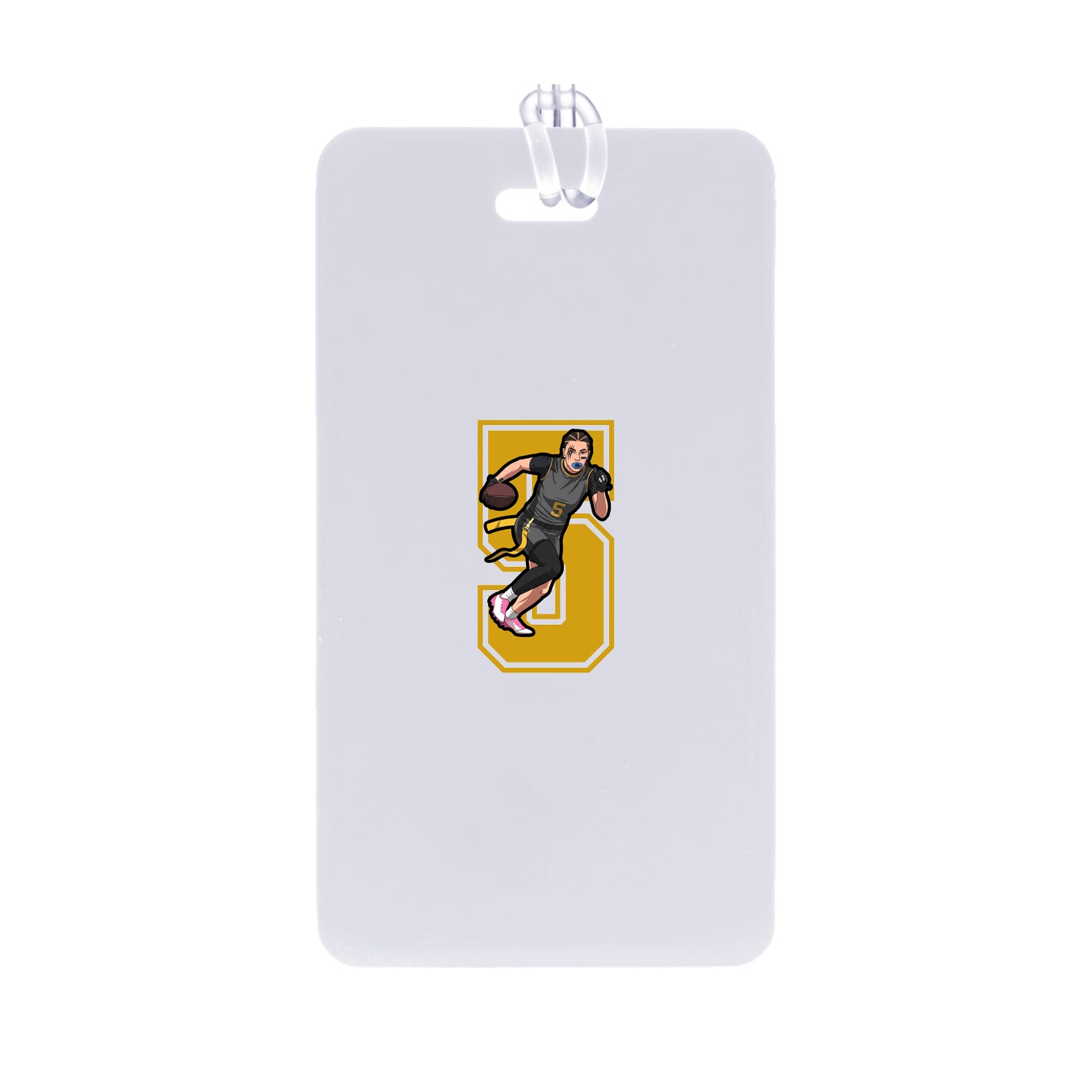 Bag Tag — Number in Classic
