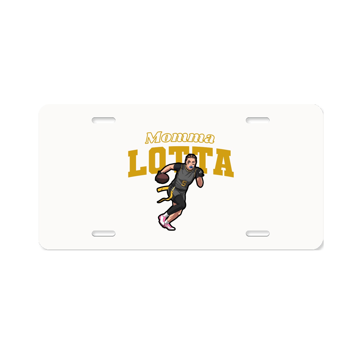 License Plate — Mothers Day Block in Classic