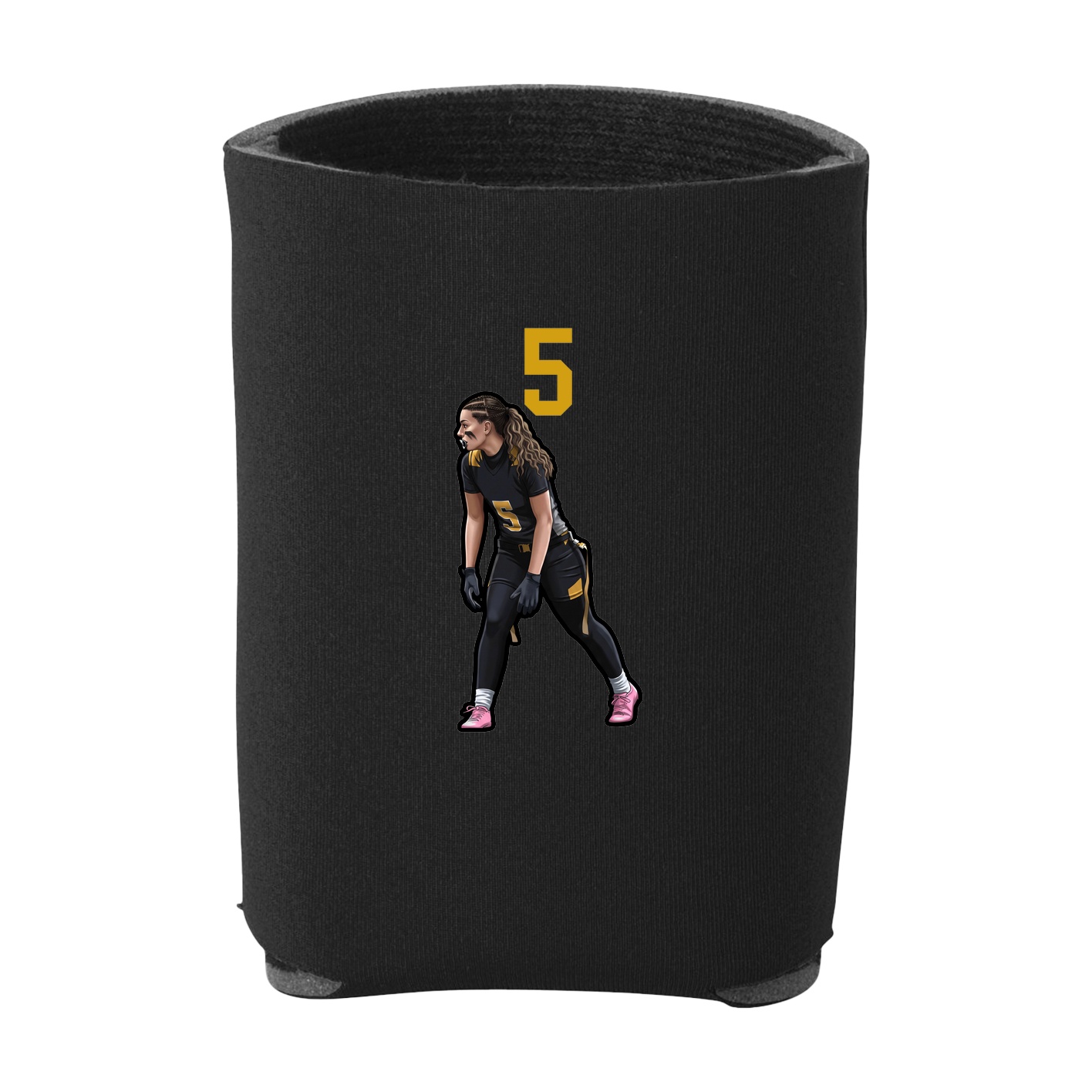 Can Holder — Number Top in Black