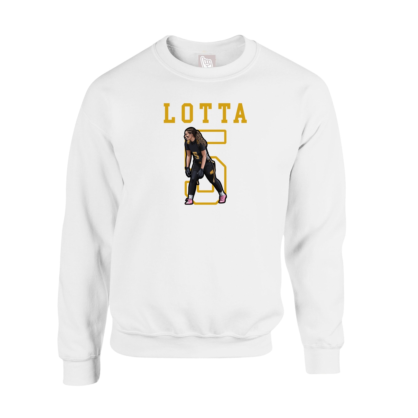 Fleece Crew — Shirsey in White