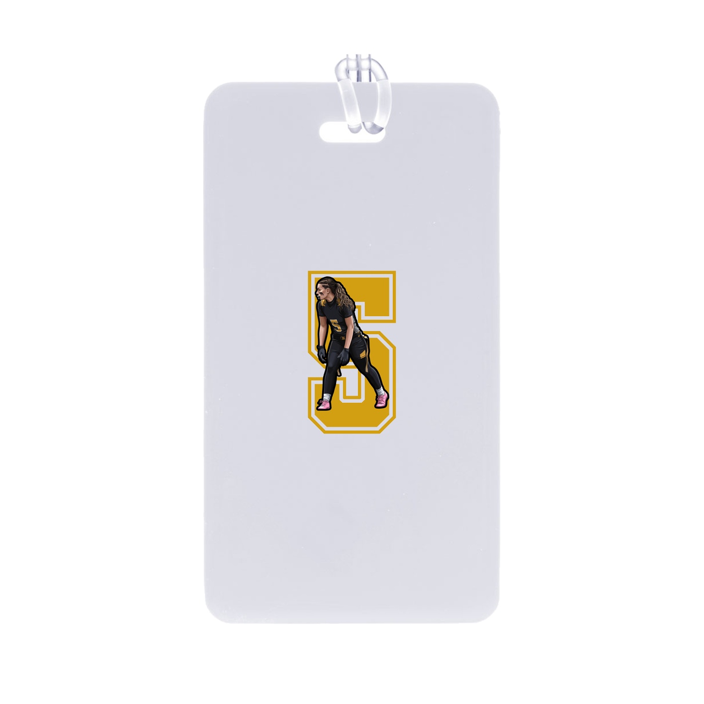 Bag Tag — Number in Classic