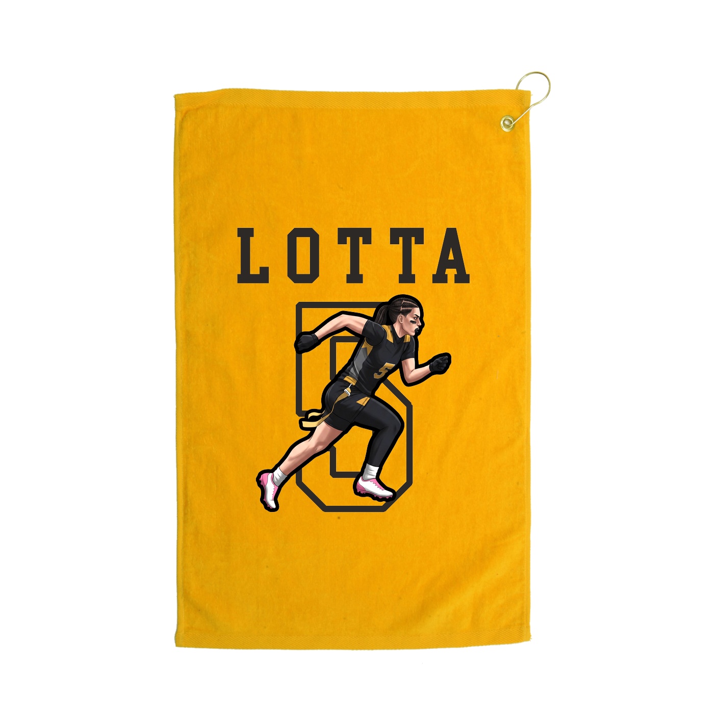 Golf Towel — Shirsey in Gold