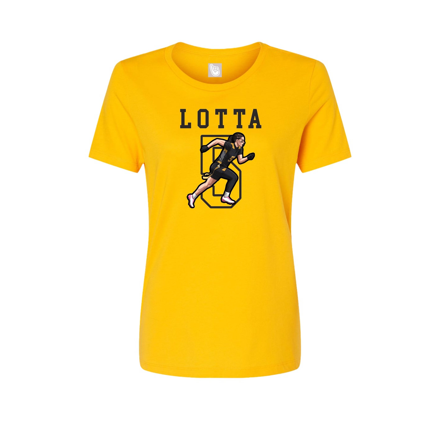 Fitted Women's Tee — Shirsey in Gold