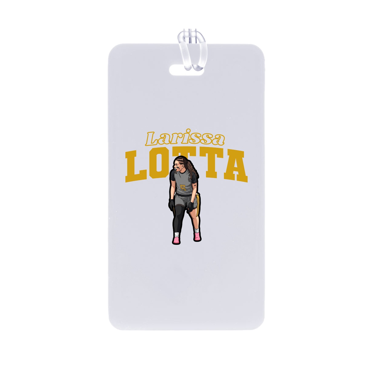 Bag Tag — Name Arch in Classic