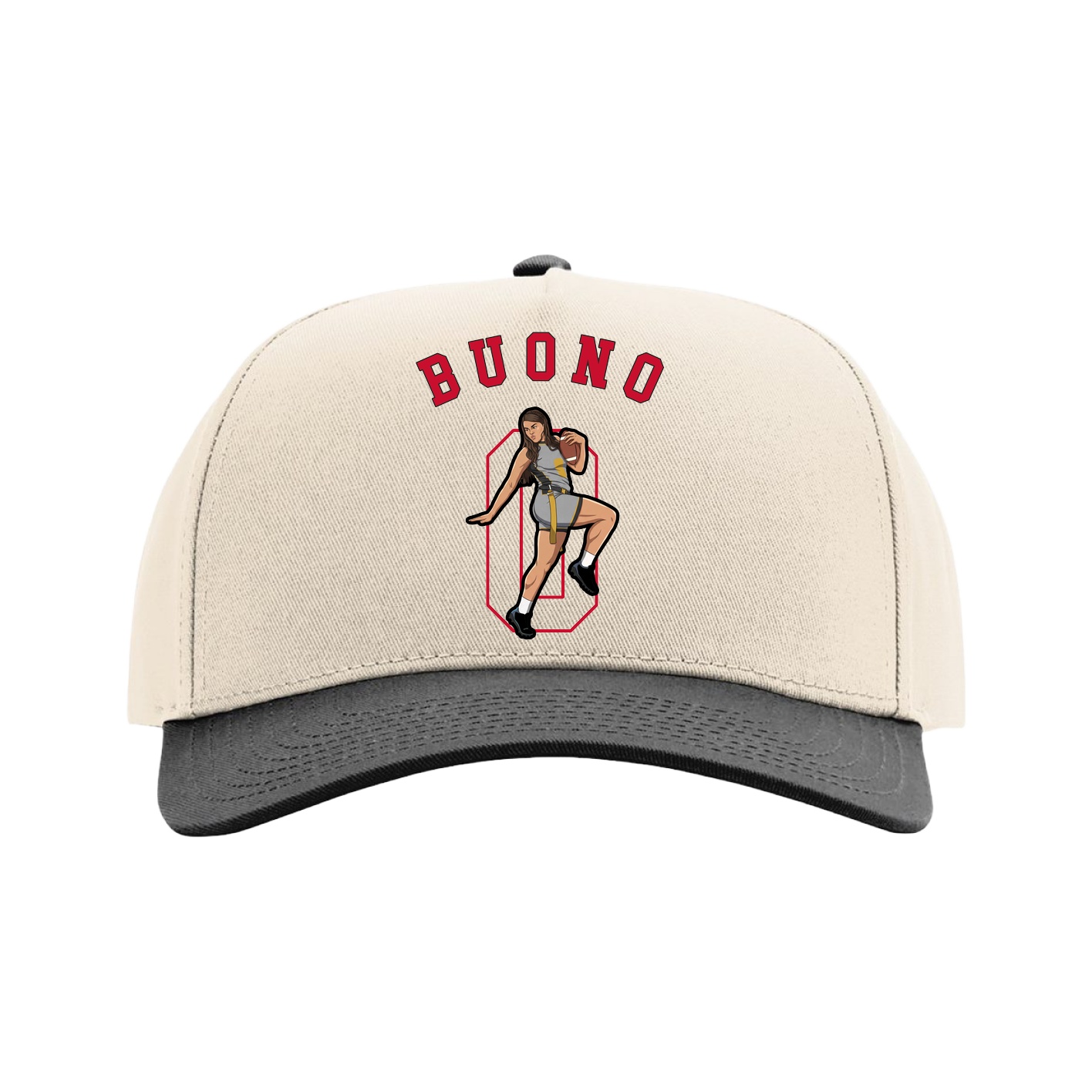 Full Fabric Five-Panel Champ Cap