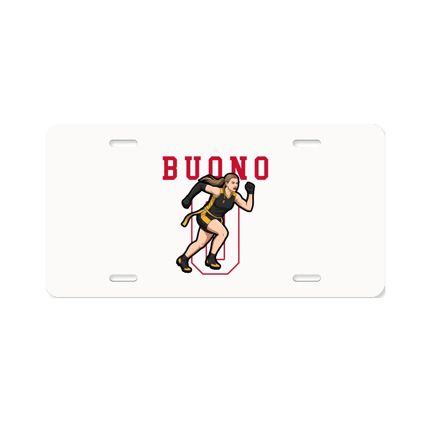 Aluminum License Plate