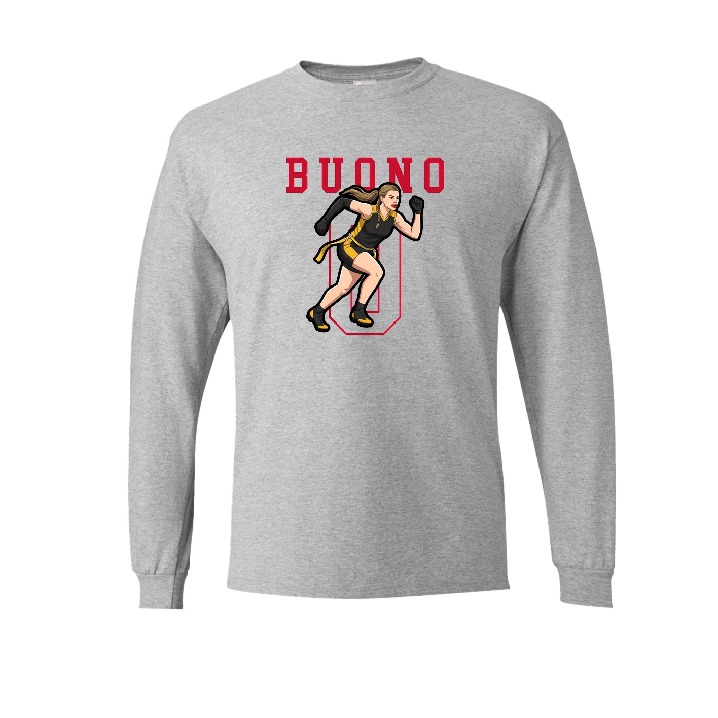 Long Sleeve Tee — Shirsey in Grey