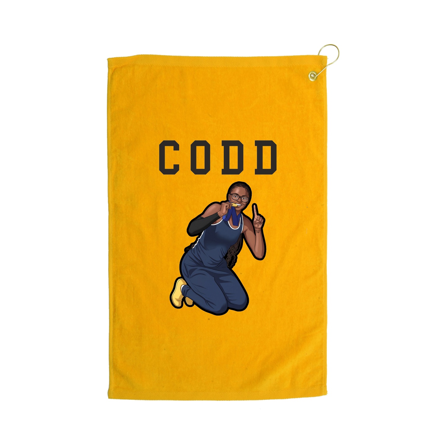 Golf Towel — Shirsey in Gold