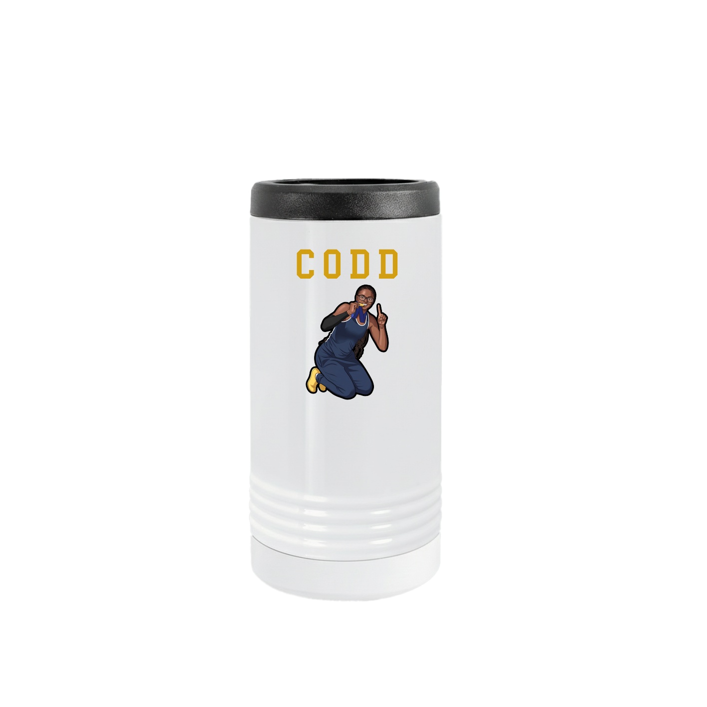 Slim Beverage Holder — Shirsey in White
