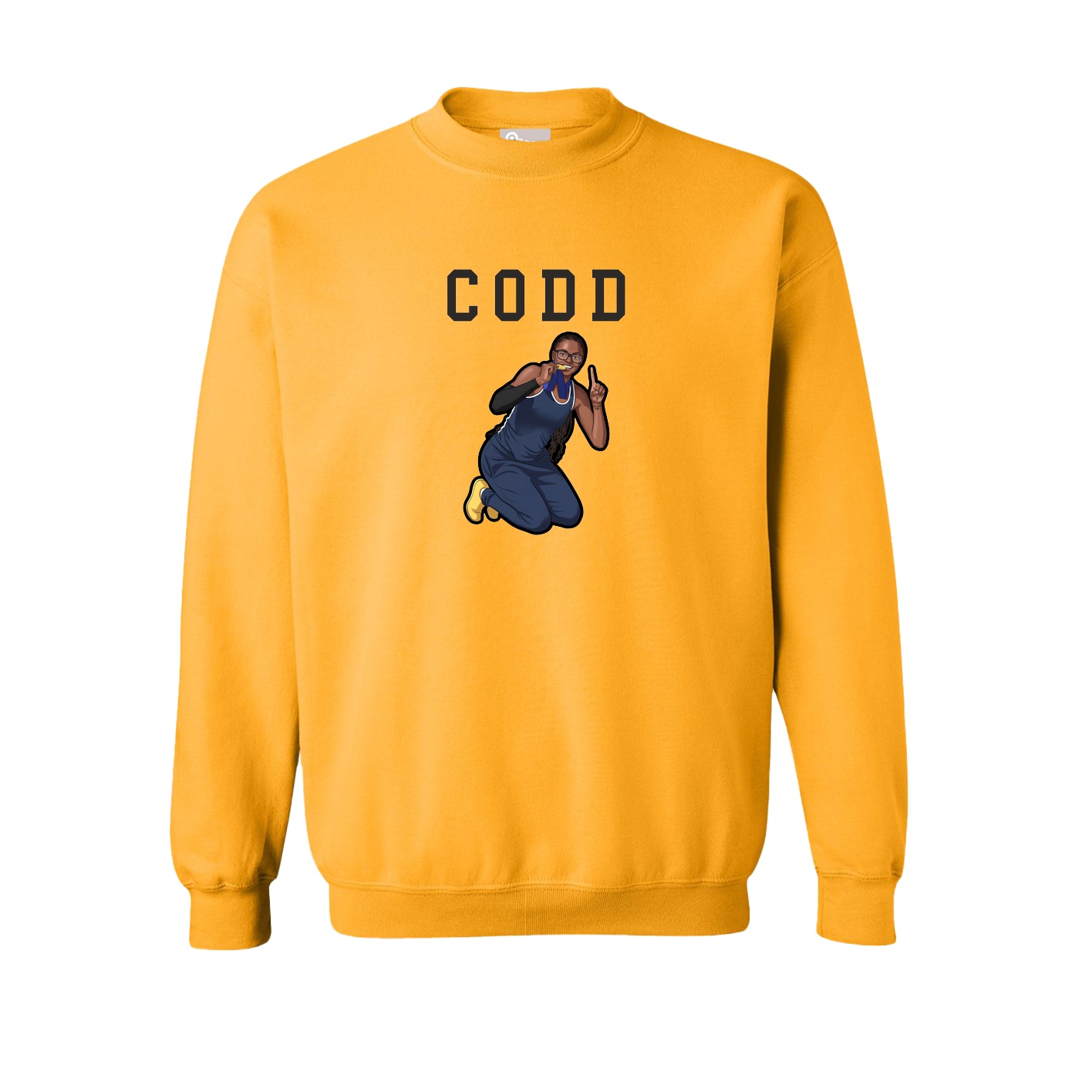 Fleece Crew — Shirsey in Gold