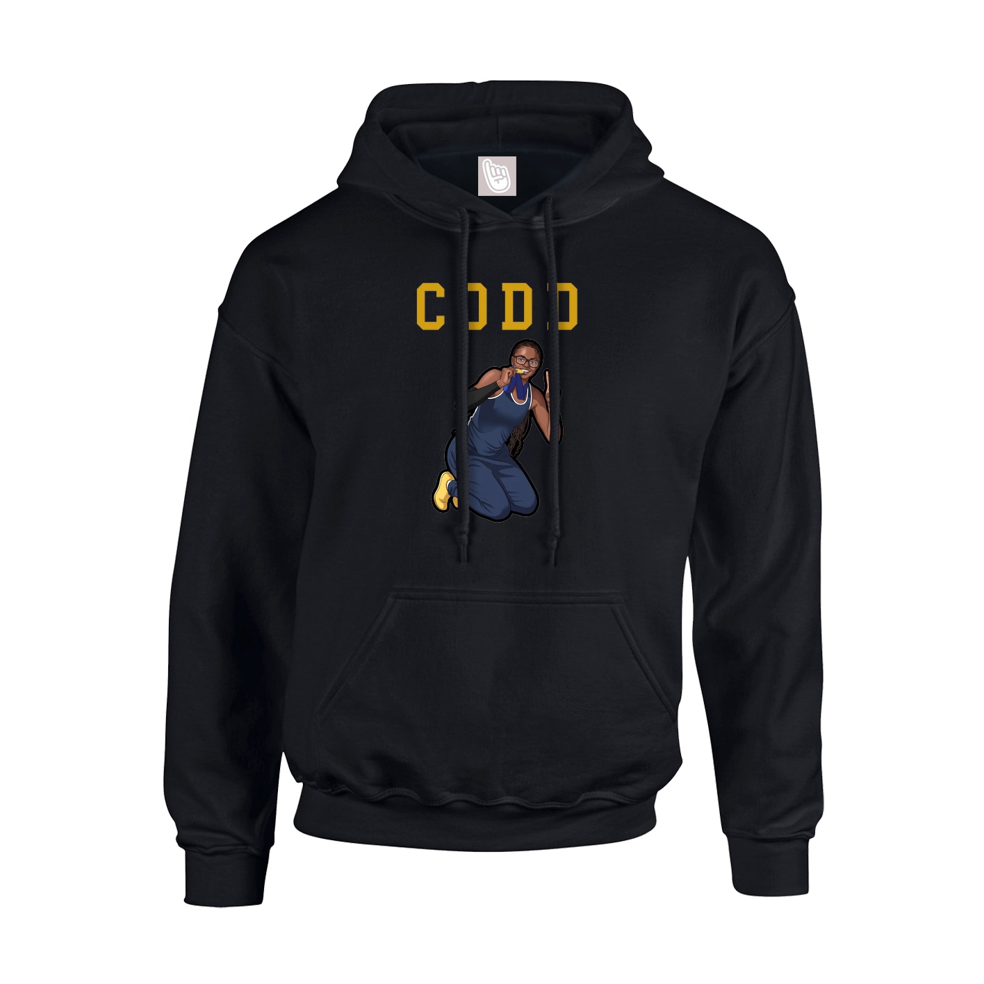 Youth Hoodie — Shirsey in Black