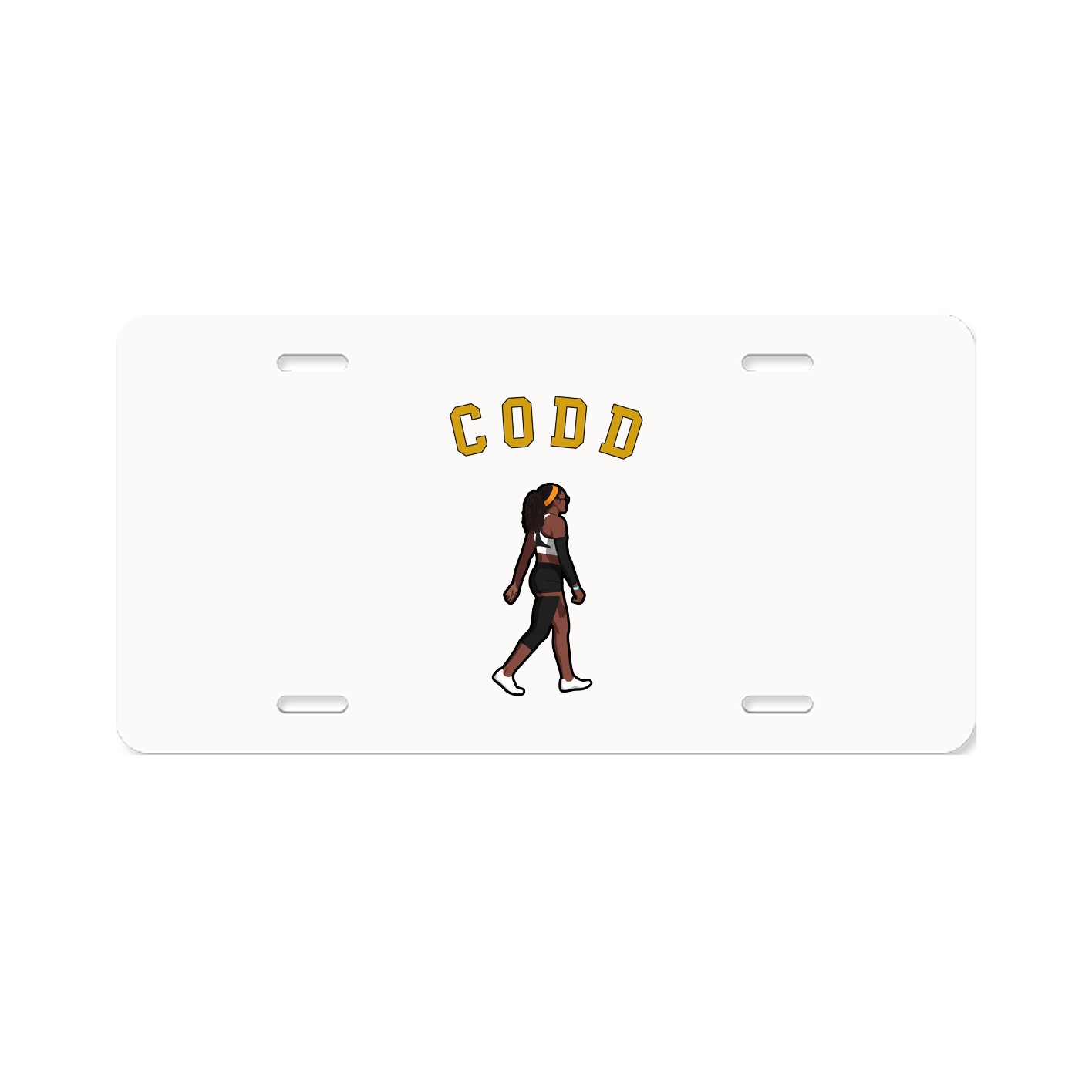 License Plate — Shirsey Arch in Classic