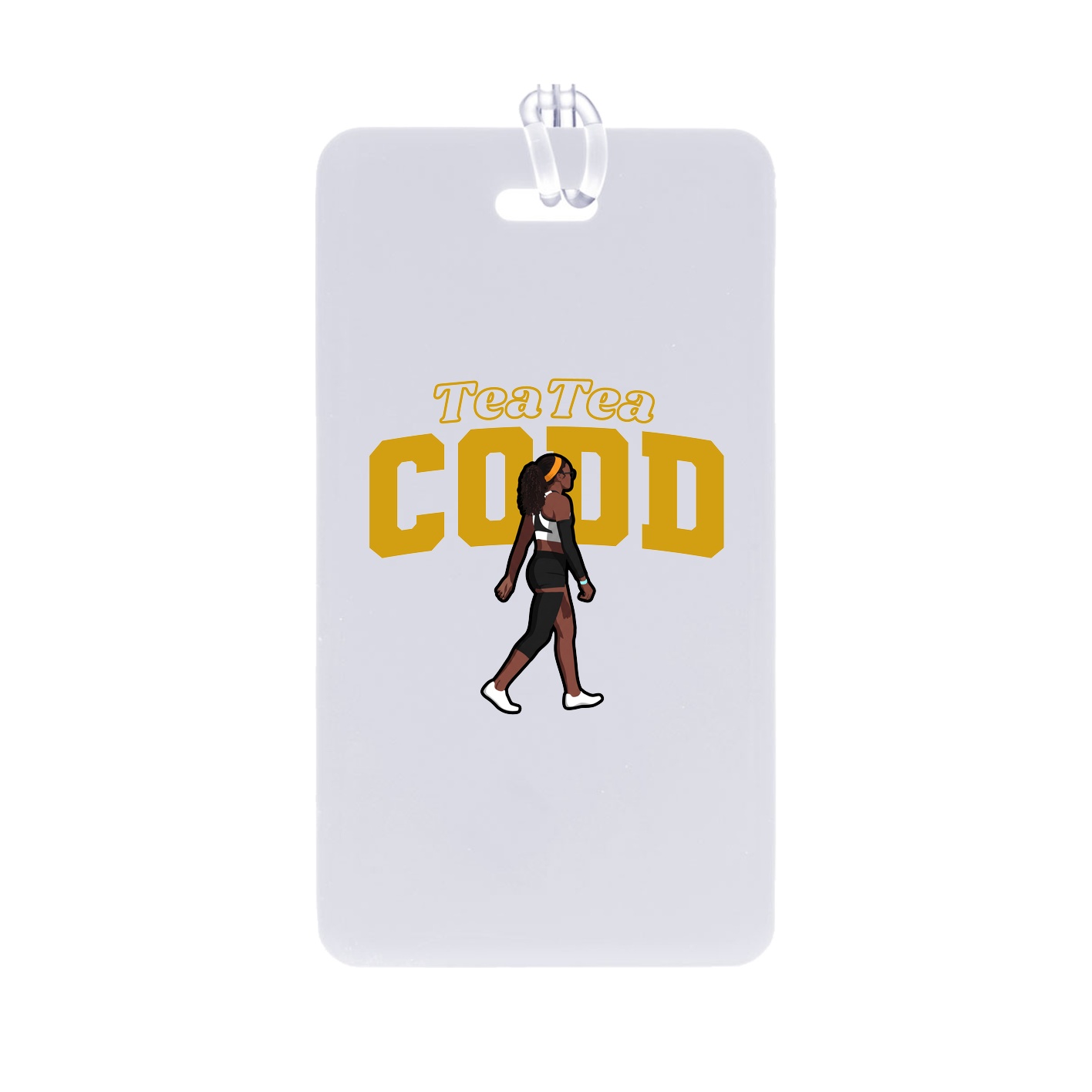 Bag Tag — Name Arch in Classic