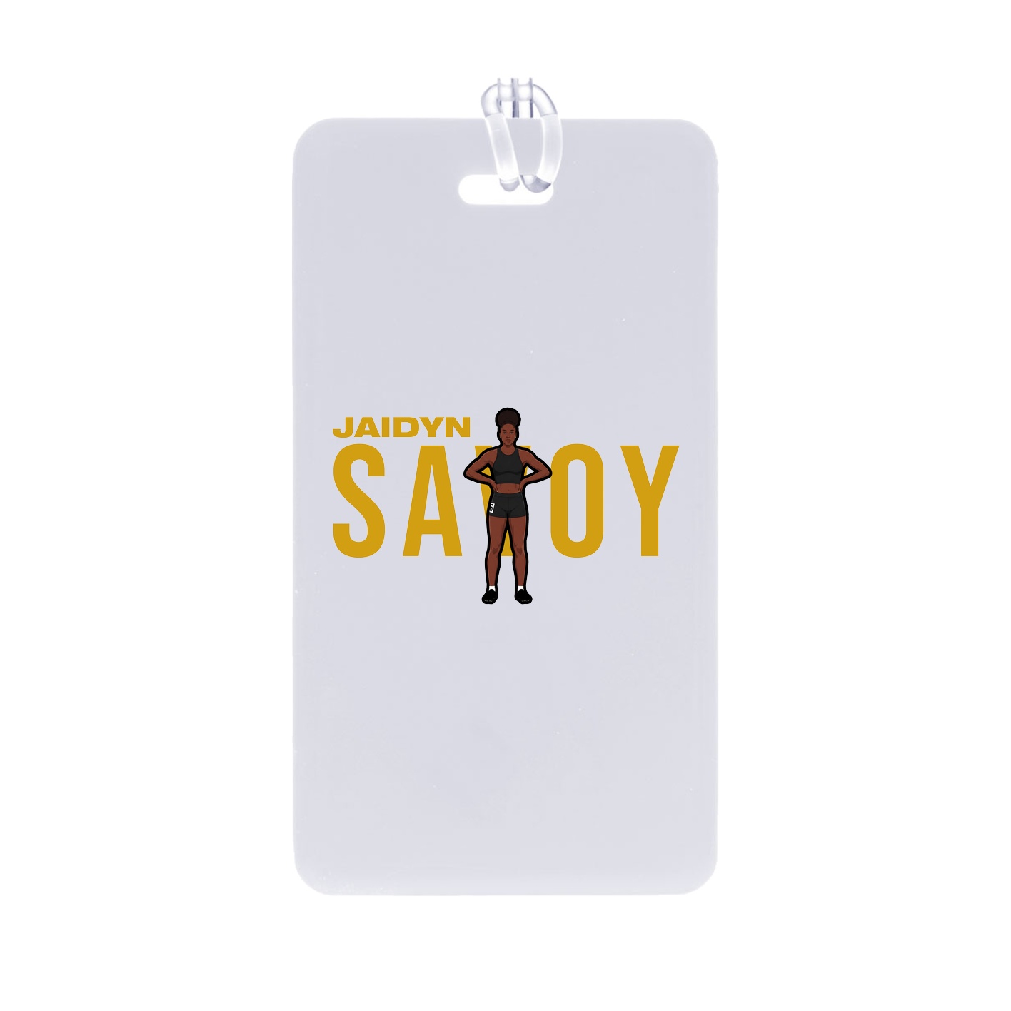 Bag Tag — Player Name in Classic