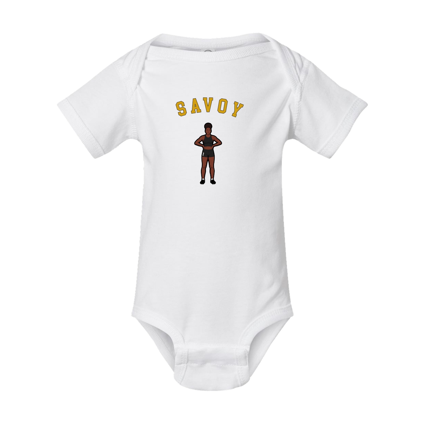 Baby Onesie — Shirsey Arch in White