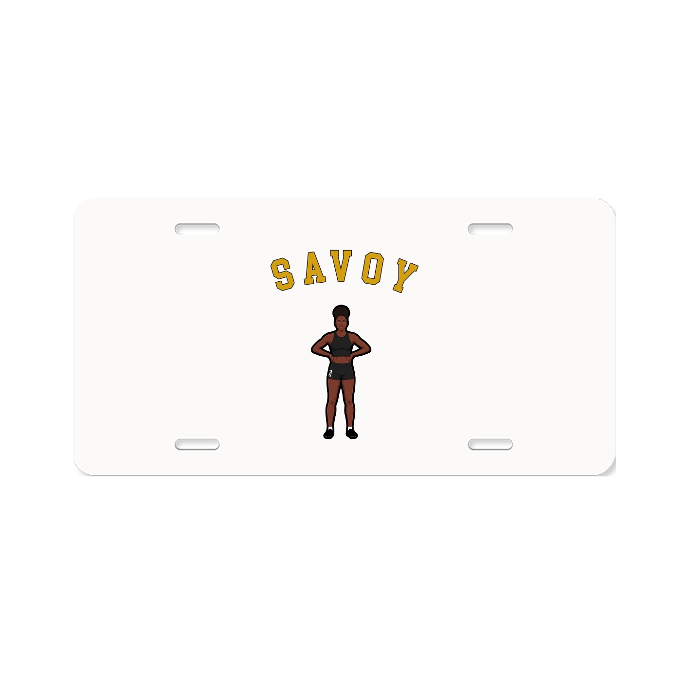License Plate — Shirsey Arch in Classic
