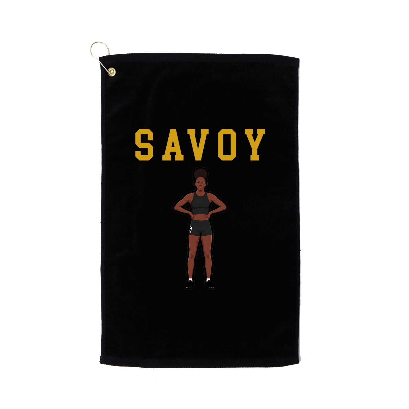 Golf Towel — Shirsey in Black