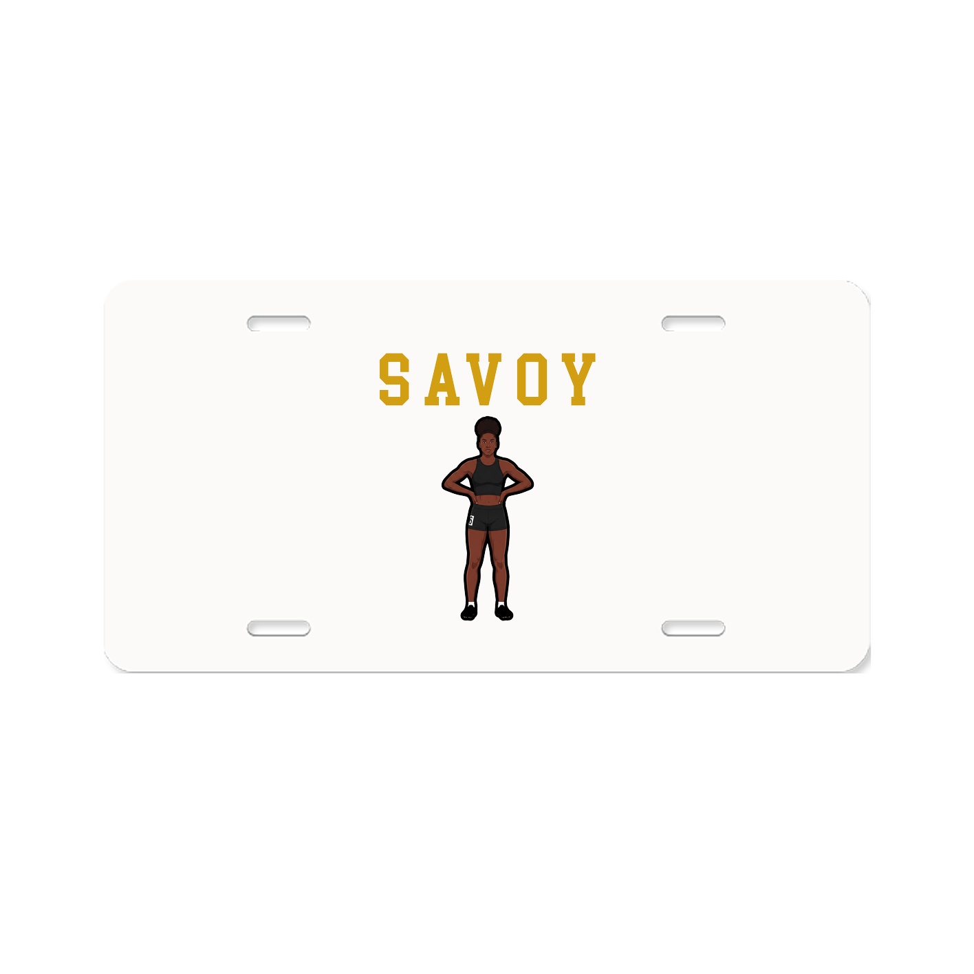 License Plate — Shirsey in Classic