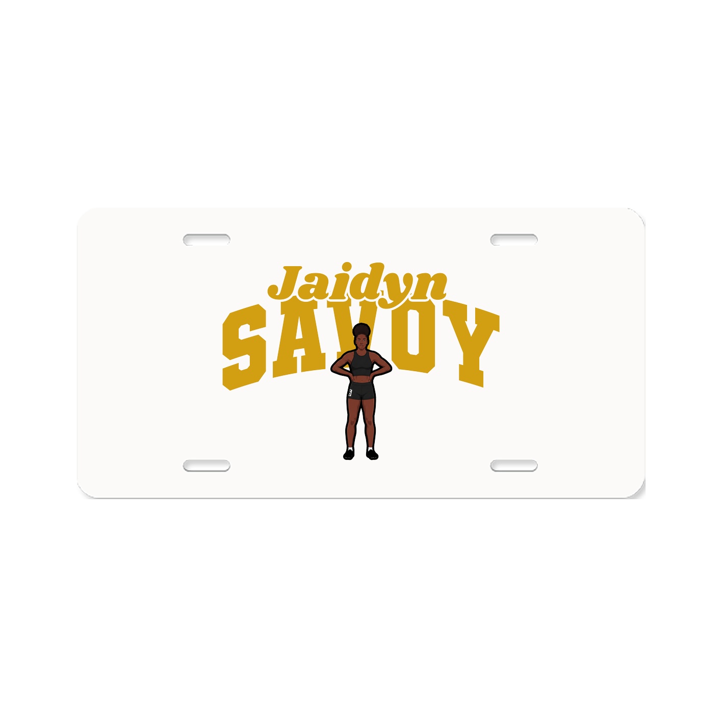 License Plate — Signature Arch in Classic