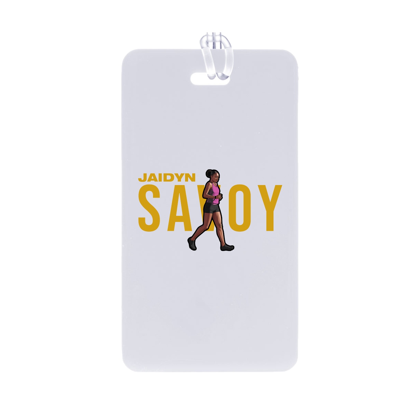 Bag Tag — Player Name in Classic