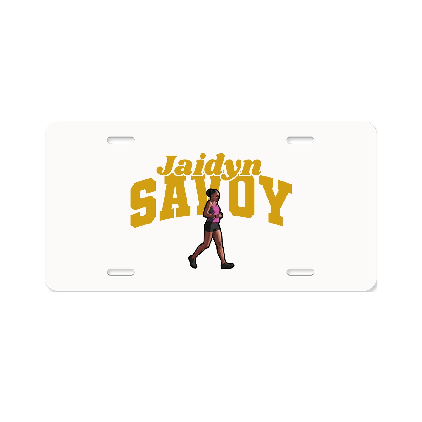 License Plate — Signature Arch in Classic