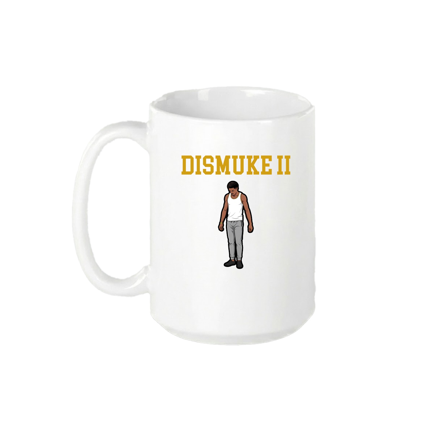 15oz Coffee Mug — Shirsey in White