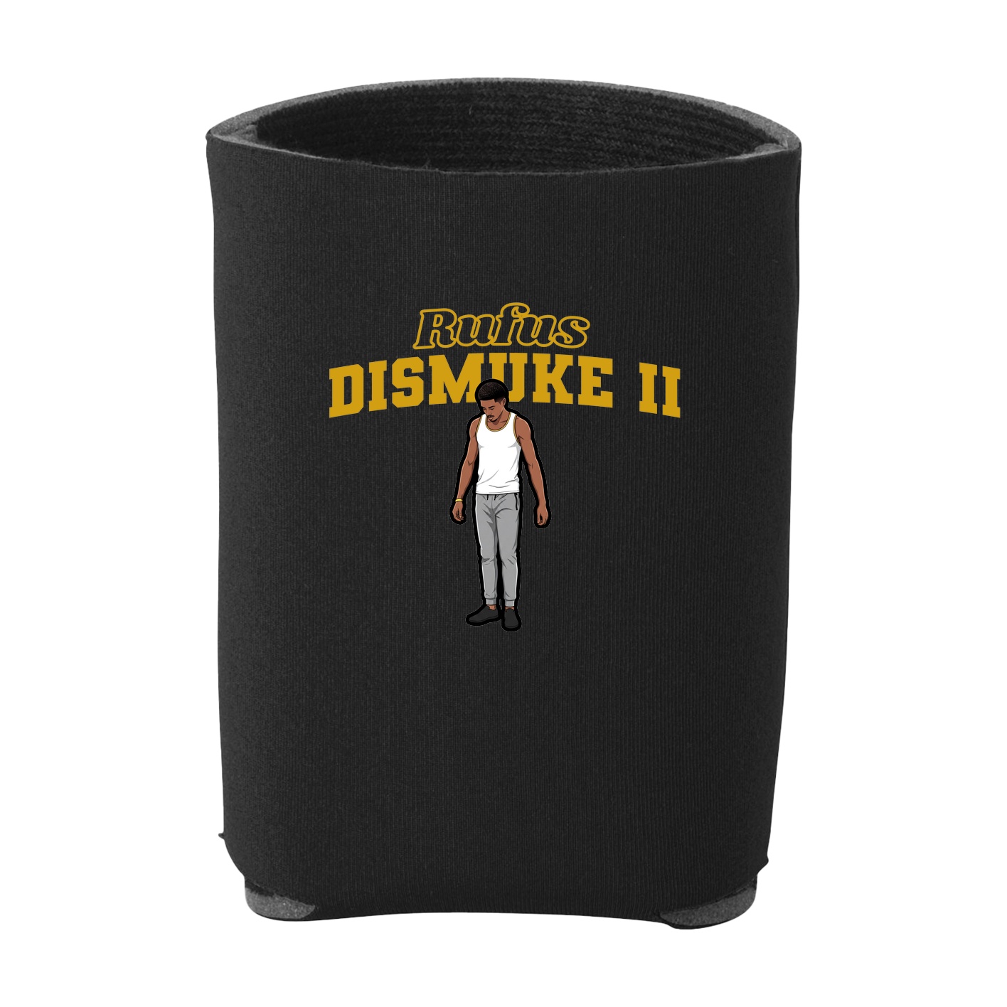 Can Holder — Name Arch in Black