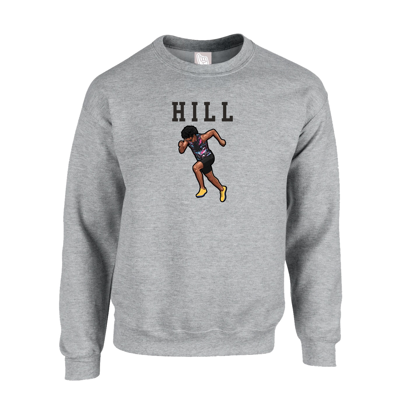 Fleece Crew — Shirsey in Grey