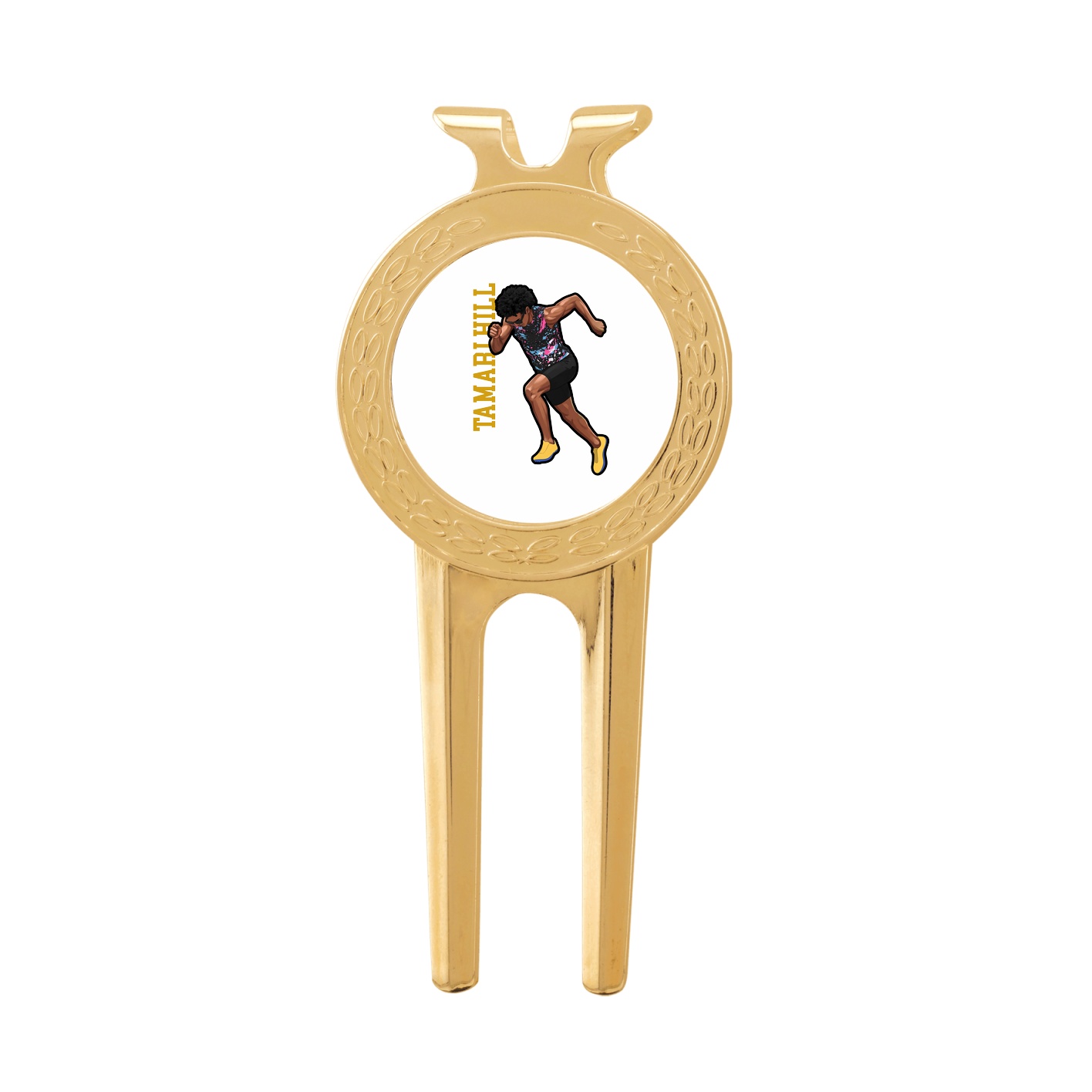 Divot Tool with Ball Marker — Name Vertical in Classic