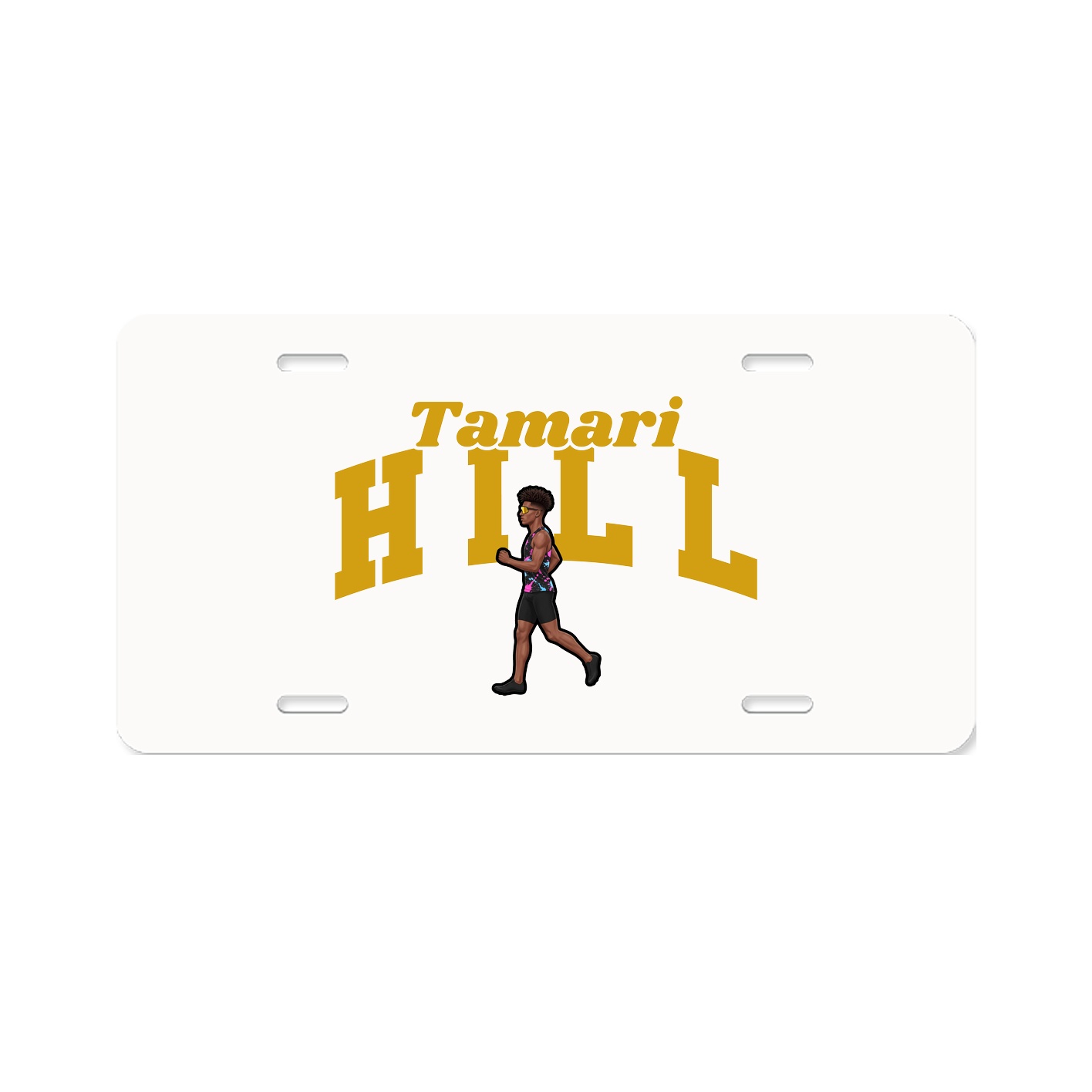 License Plate — Signature Arch in Classic