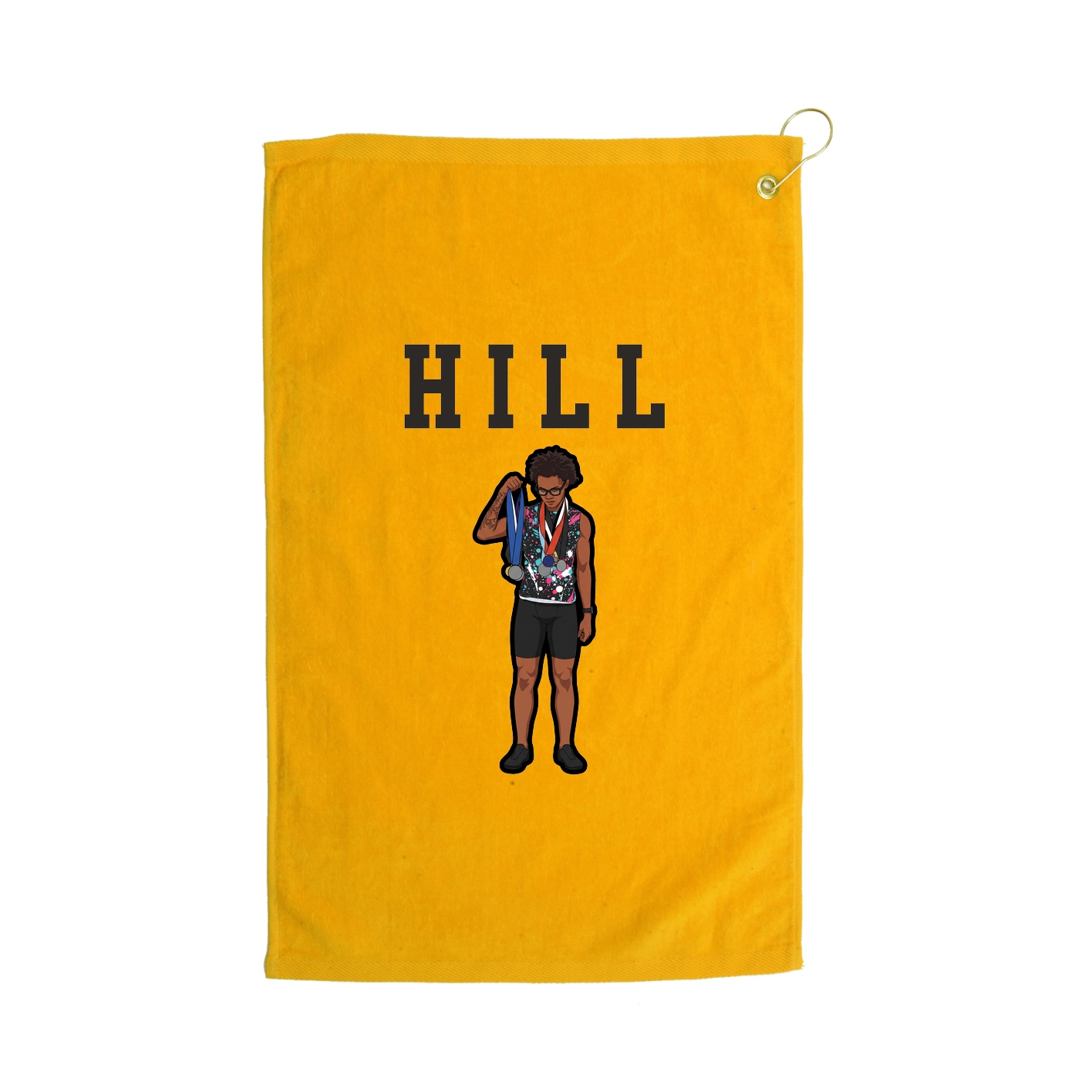 Golf Towel — Shirsey in Gold
