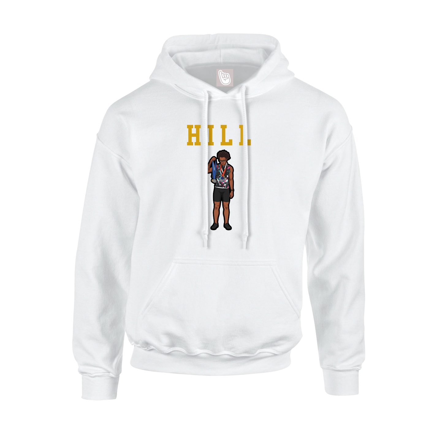 Youth Hoodie — Shirsey in White