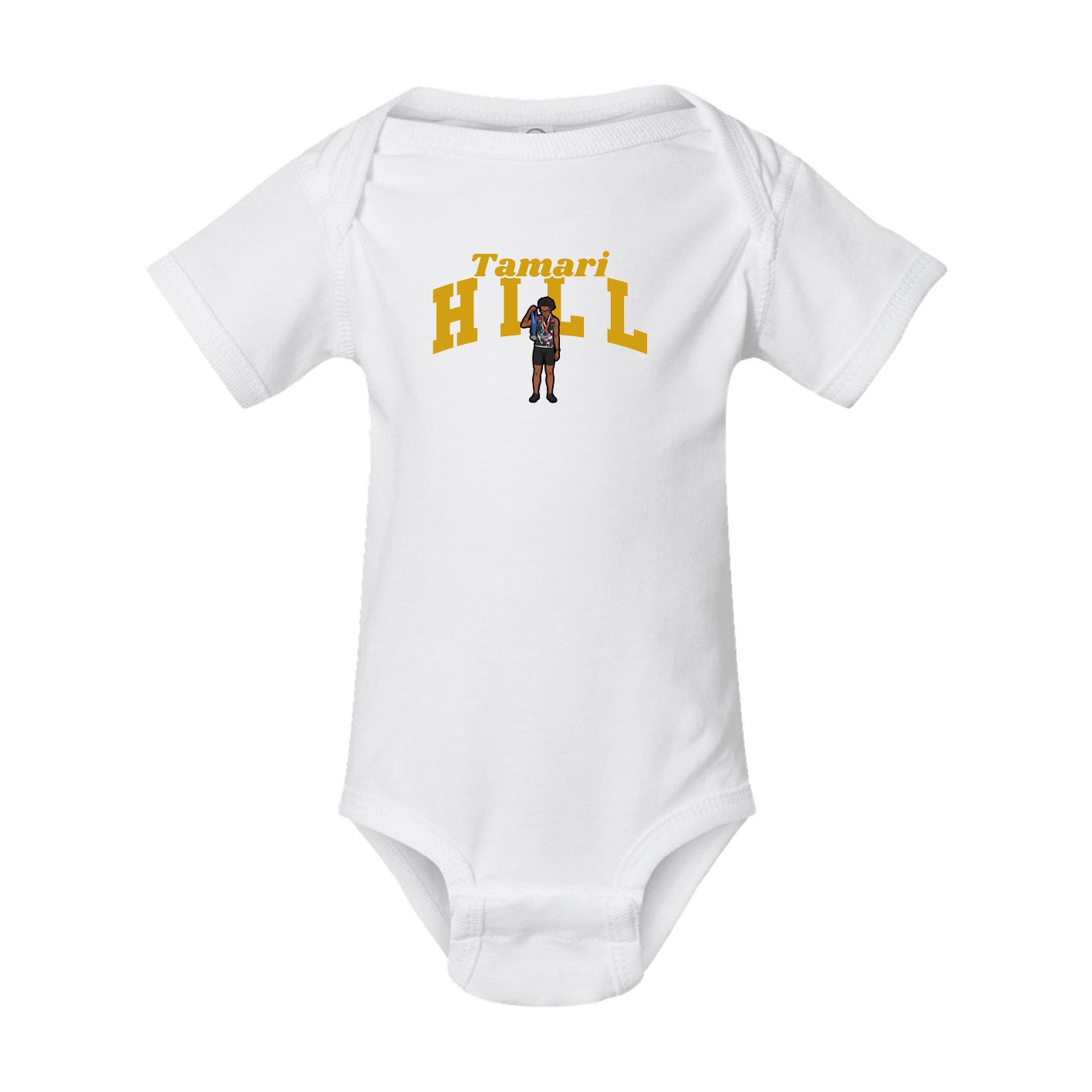 Baby Onesie — Signature Arch in White