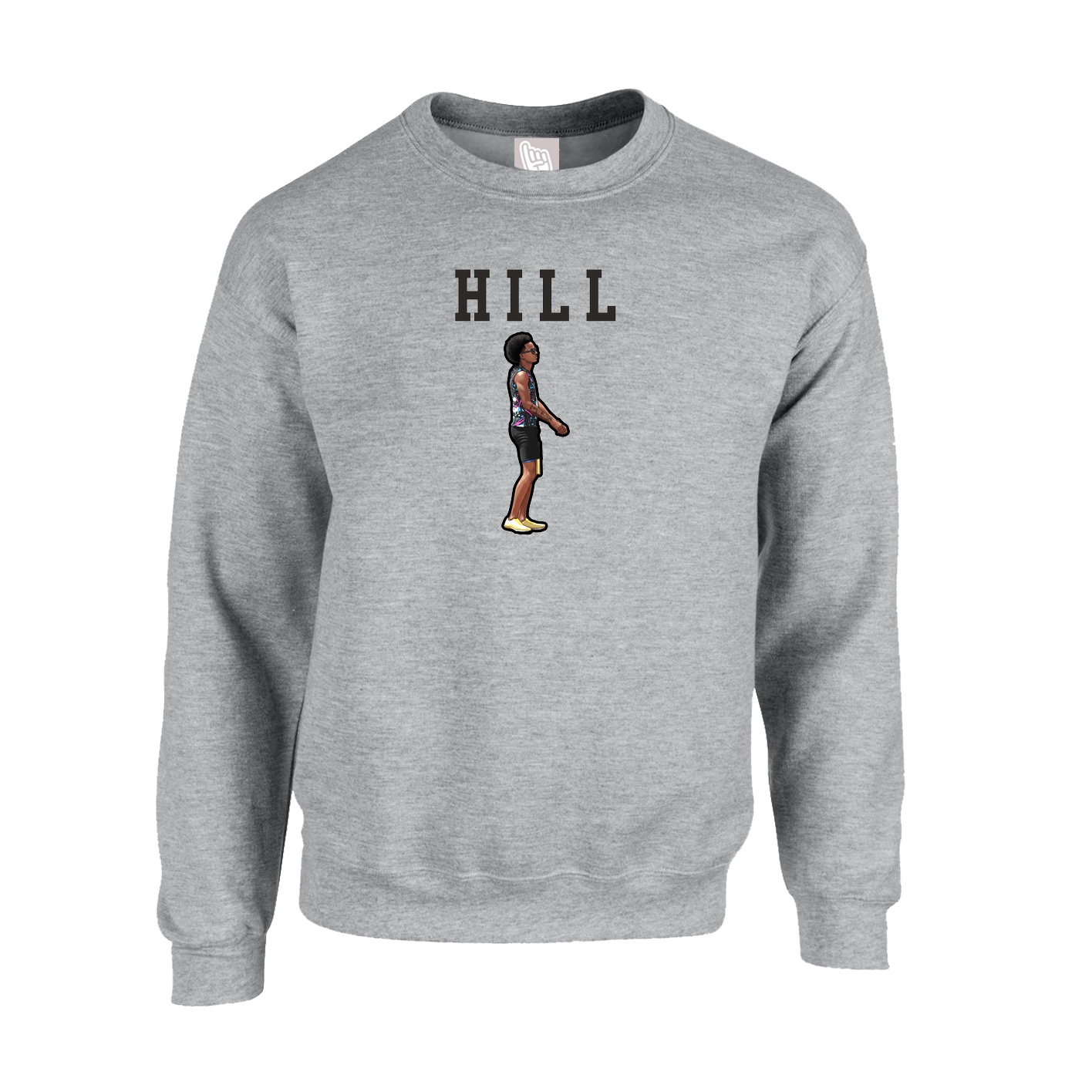 Fleece Crew — Shirsey in Grey
