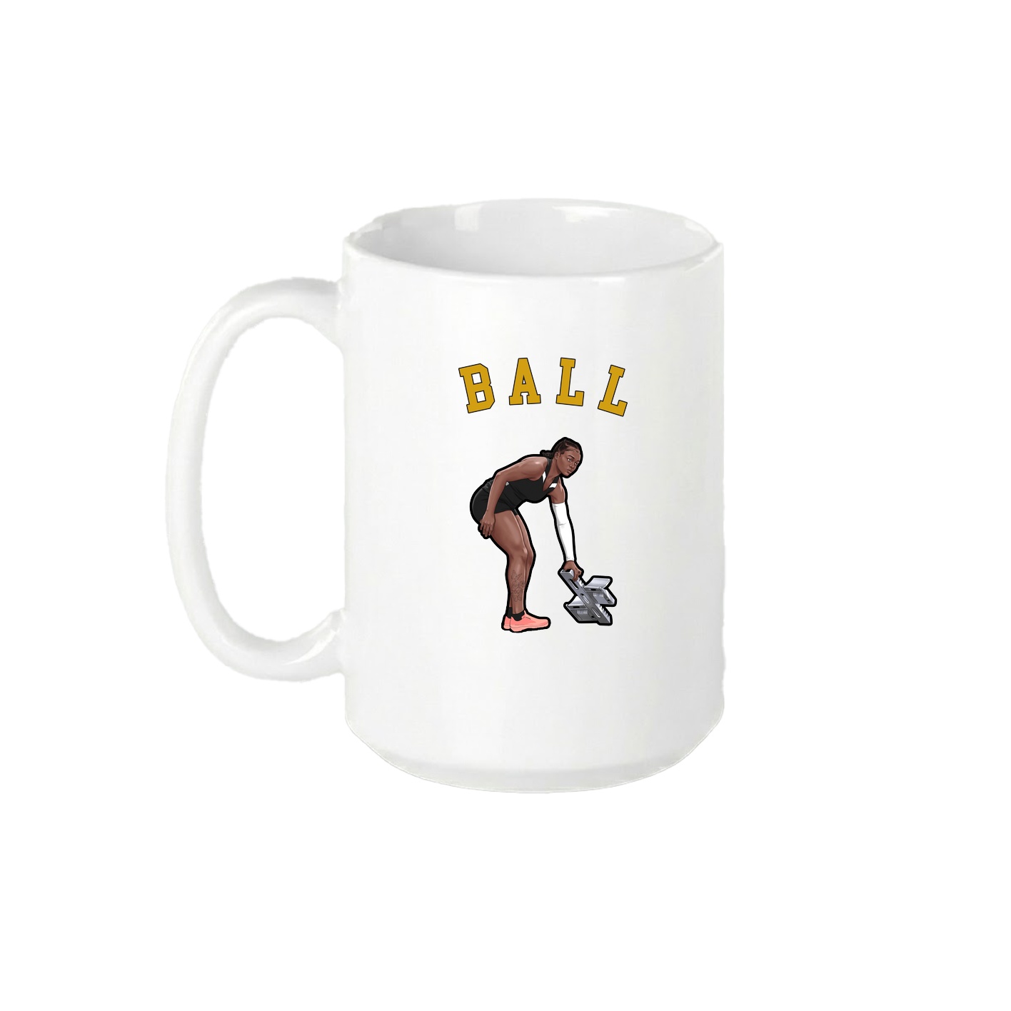 15oz Coffee Mug — Shirsey Arch in White