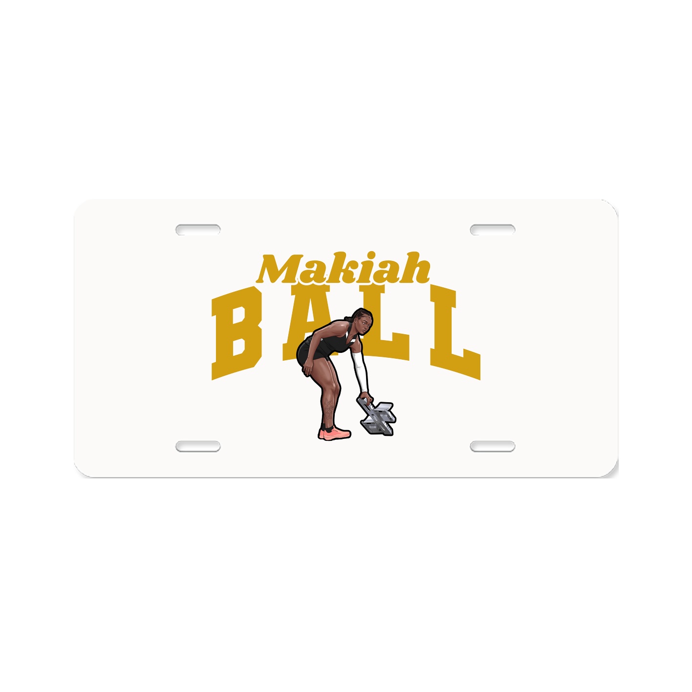 License Plate — Signature Arch in Classic