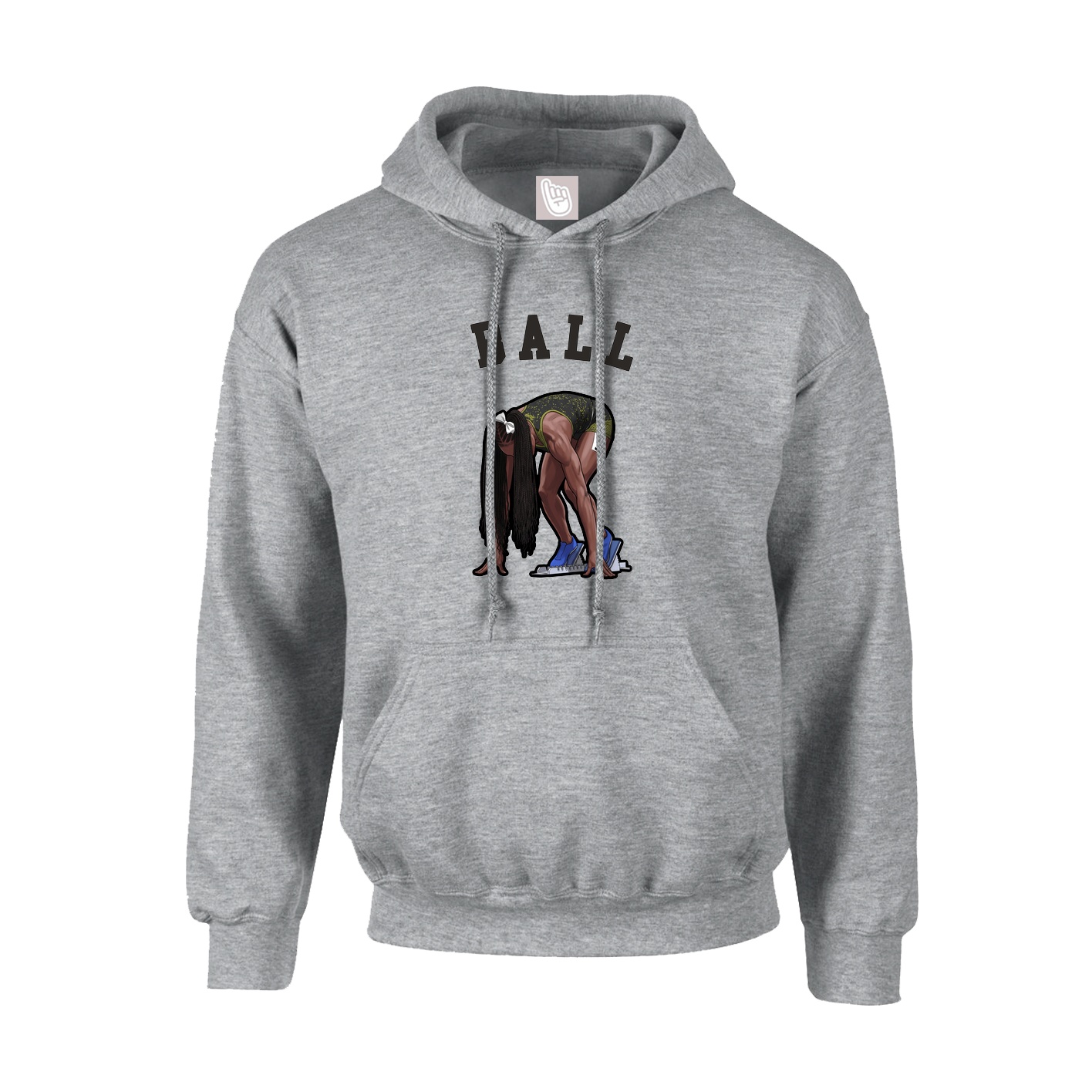 Youth Hoodie — Shirsey Arch in Grey