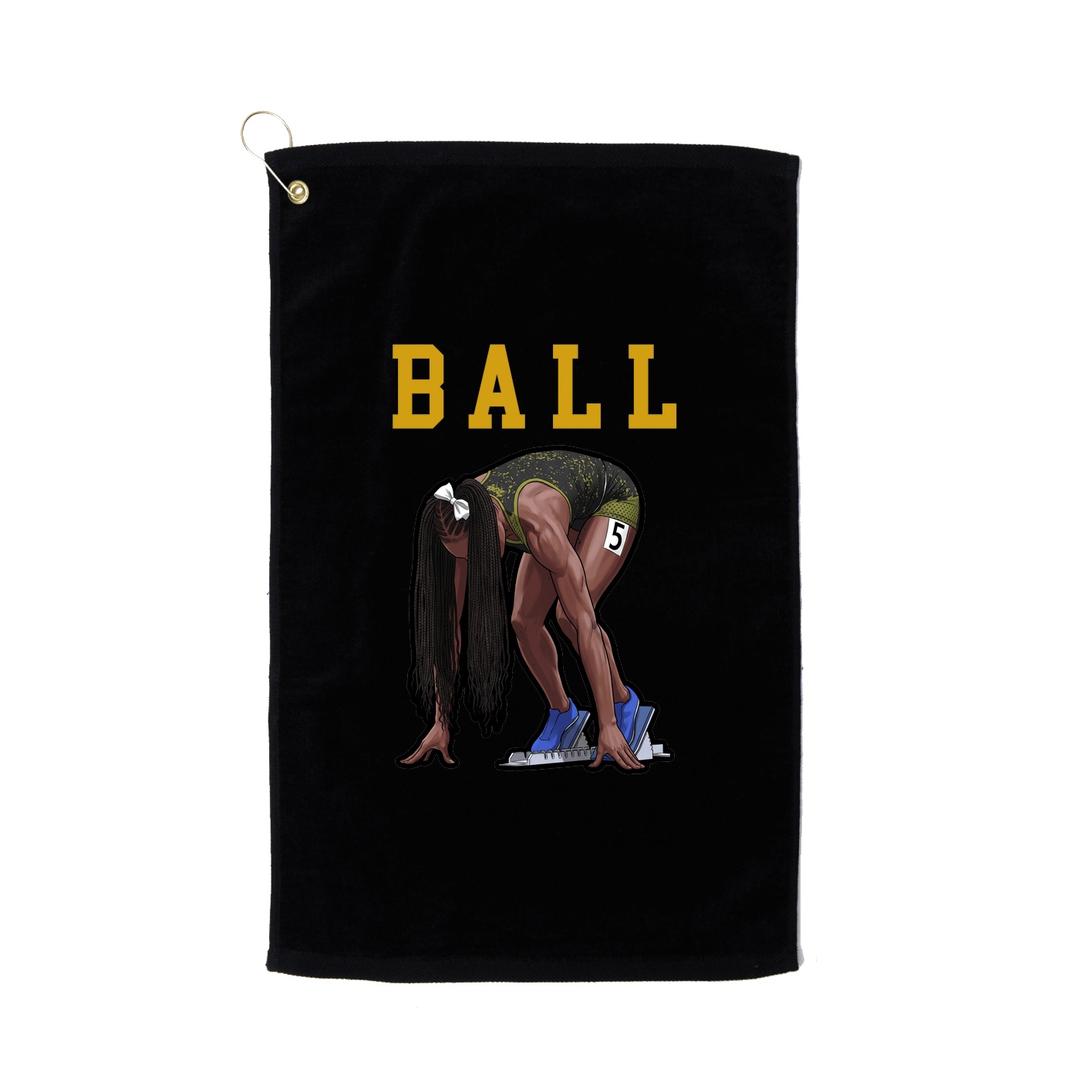 Golf Towel — Shirsey in Black
